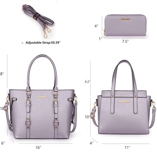 Foto 4 | Juego de Bolsas Montana West 3 Piezas - Venta Internacional