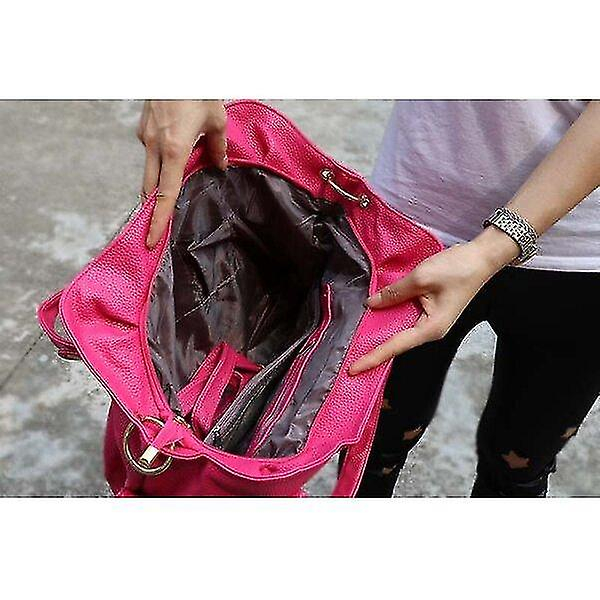 Foto 5 pulgar | Bolso De Hombro Hobo De Piel De Lujo Huoguo, Negro - Venta Internacional.