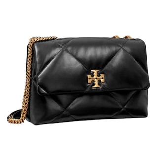 Foto 3 | Bolsa Shoulder Tory Burch Color Negro Con Doble Asa Dorada
