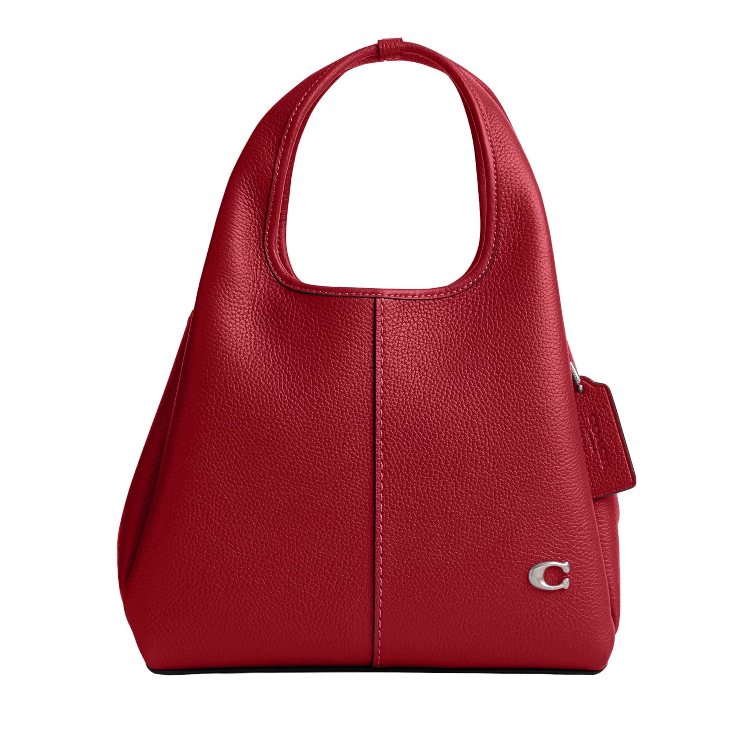 Bandolera Coach Lana 23 Lh/piel Granulada Pulida Rubí - Venta Internacional. $13,335
