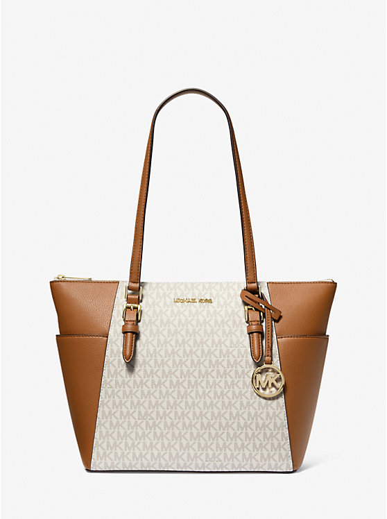 Foto 2 pulgar | Bolso Michael Kors Charlotte Large De Piel Con Logotipo - Venta Internacional.