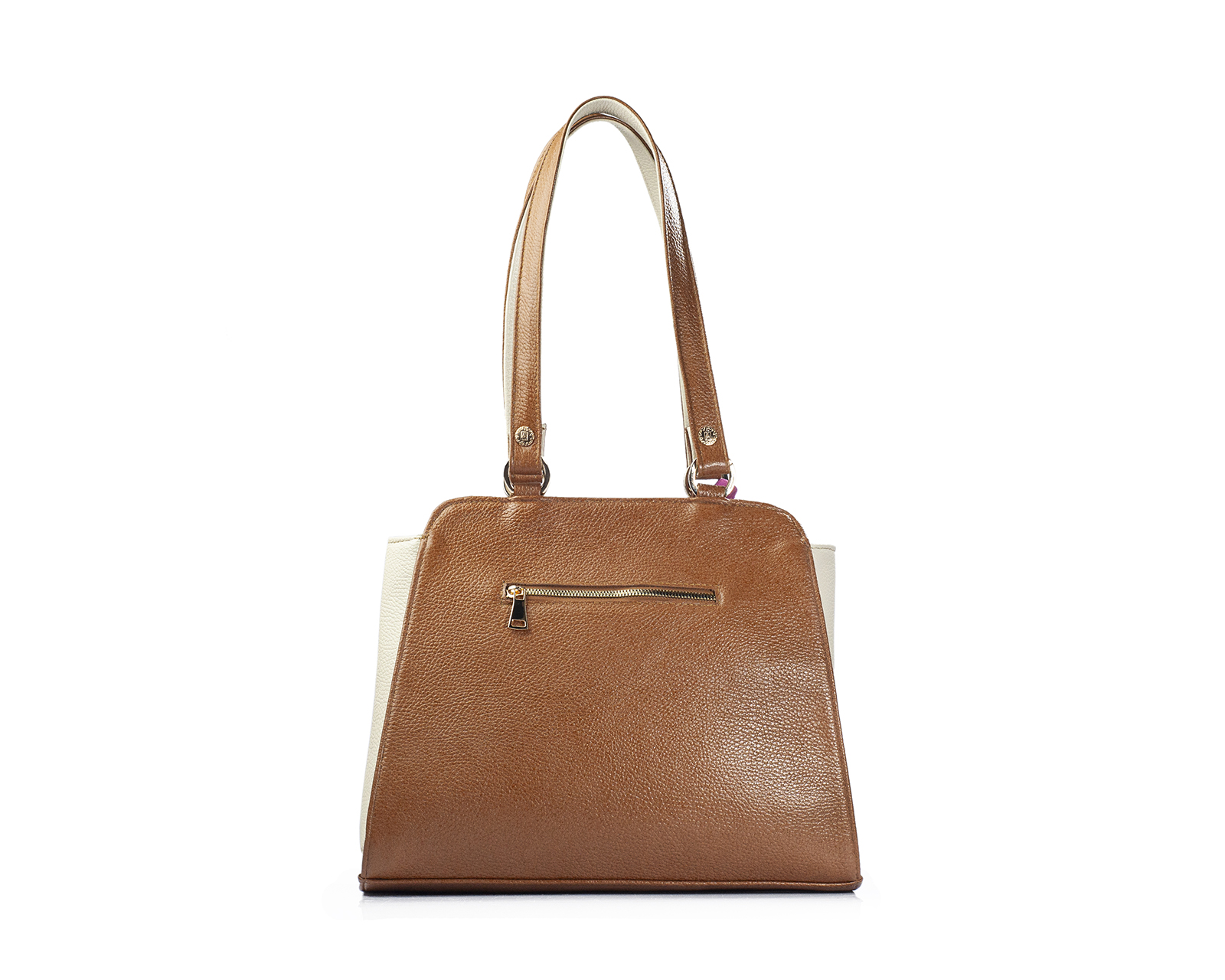 Foto 2 | Bolso Tote A Ángelozano De Piel Vacuna Con Telar Artesanal, Color Negro, Modelo Ire
