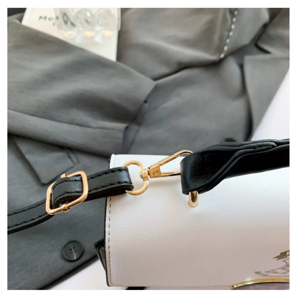 Foto 4 pulgar | Bolsa Mariconera Dama /harry Potter Belug Cross Body Paquete Blanco