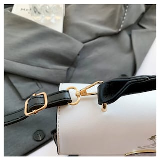 Foto 3 | Bolsa Mariconera Dama /harry Potter Belug Cross Body Paquete Blanco