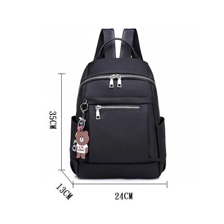 Foto 2 pulgar | Mochila Negra Para Mujer Antirrobo E Impermeable - Venta Internacional.