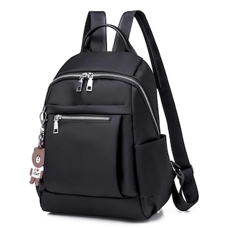 Foto 2 | Mochila Negra Para Mujer Antirrobo E Impermeable - Venta Internacional.