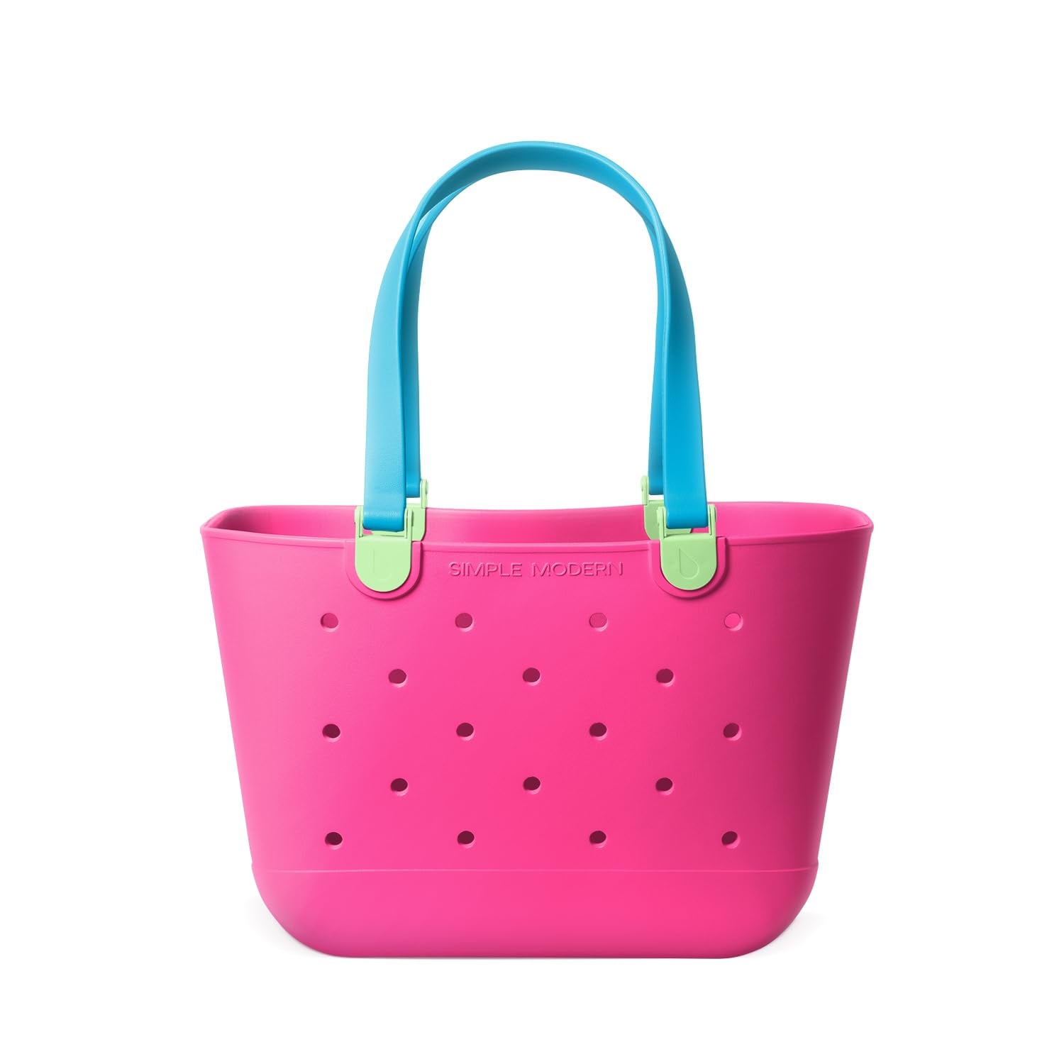 Bolsa De Playa Simple Modern Getaway 80's Mix De Goma Impermeable - Venta Internacional. $2,521