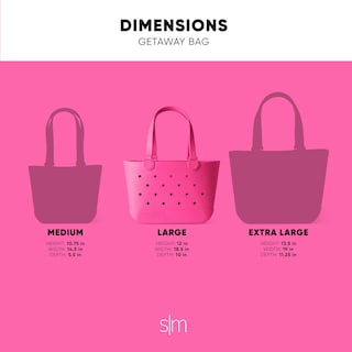 Foto 3 | Bolsa De Playa Malibu, Sencilla Y Moderna, Impermeable, De Goma - Venta Internacional.