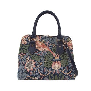 Foto 1 | Bolso Signare William Morris Lienzo/tapiz Convertible Azul - Venta Internacional.