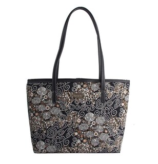Foto 1 | Bolso De Hombro Signare Tapestry Gustav Klimt Kiss Design - Venta Internacional.