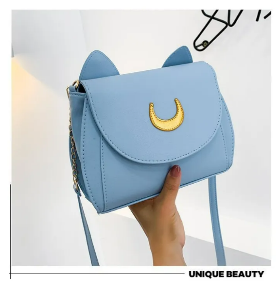 Foto 4 pulgar | Elegante Bolsa De Hombro Xtellar Sailor Moon, Moda Femenina De Piel Sintética