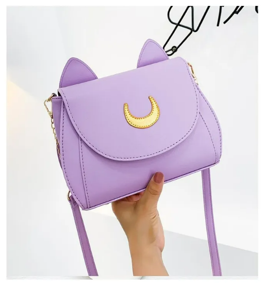 Foto 4 pulgar | Elegante Bolsa De Hombro Xtellar Sailor Moon, Moda Femenina De Piel Sintética