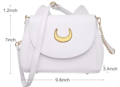 Foto 3 | Elegante Bolsa De Hombro Xtellar Sailor Moon, Moda Femenina De Piel Sintética