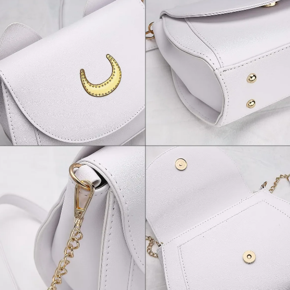Foto 5 pulgar | Elegante Bolsa De Hombro Xtellar Sailor Moon, Moda Femenina De Piel Sintética