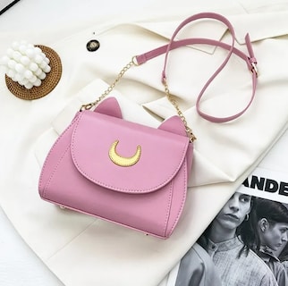 Foto 4 | Elegante Bolsa De Hombro Xtellar Sailor Moon, Moda Femenina De Piel Sintética
