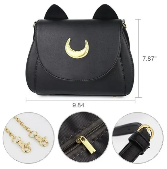 Foto 3 | Elegante Bolsa De Hombro Xtellar Sailor Moon, Moda Femenina De Piel Sintética