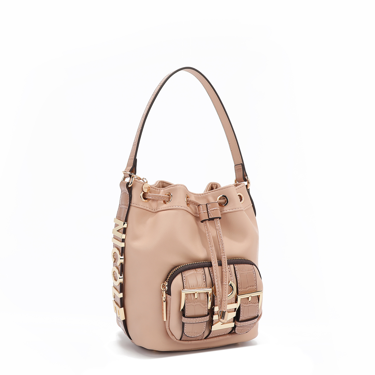 Foto 2 | Bolsa De Jareta Nicole Lee C/cintruon Hebilla Metálica