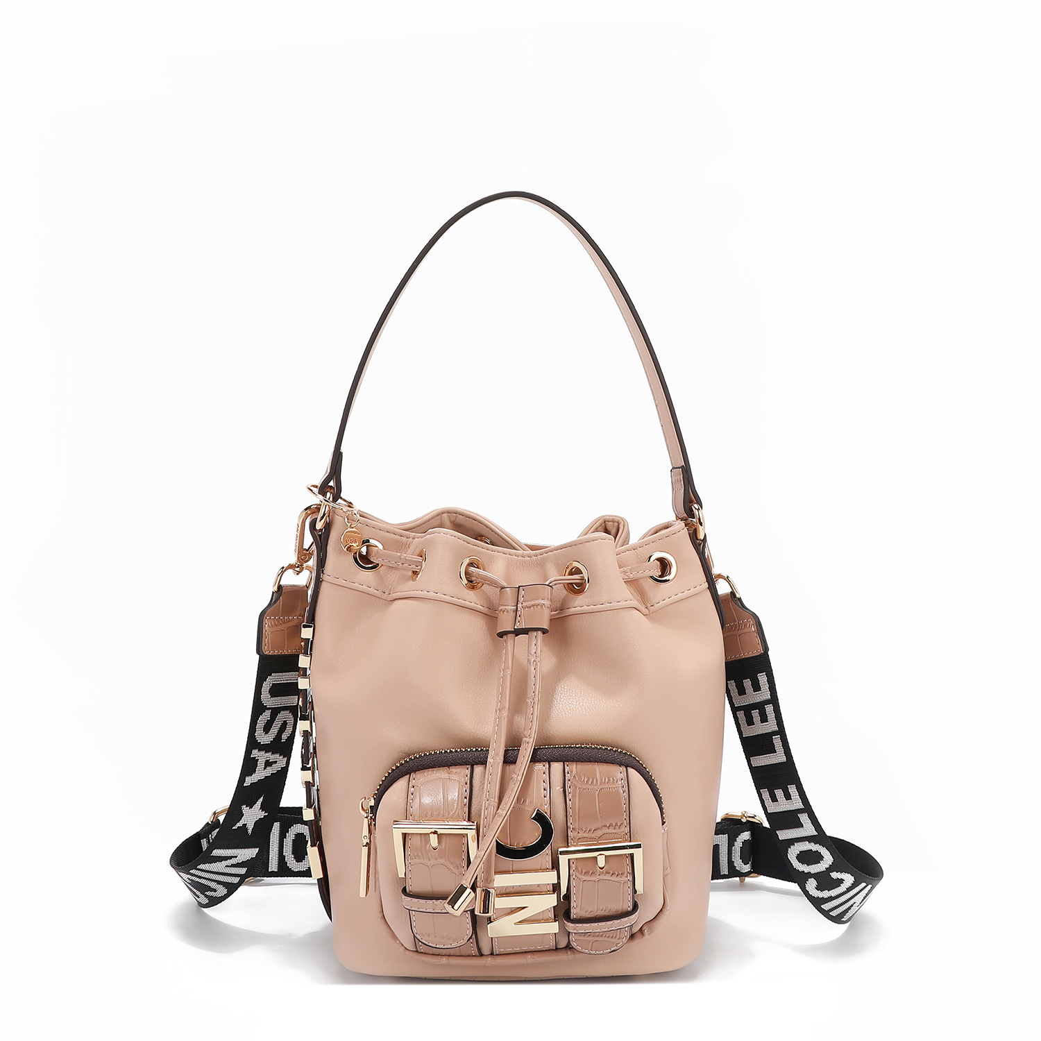 Foto 4 pulgar | Bolsa De Jareta Nicole Lee C/cintruon Hebilla Metálica