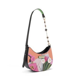 Foto 2 | Bolsa Shoulder De Nicole Lee Estampado Violet Blossom