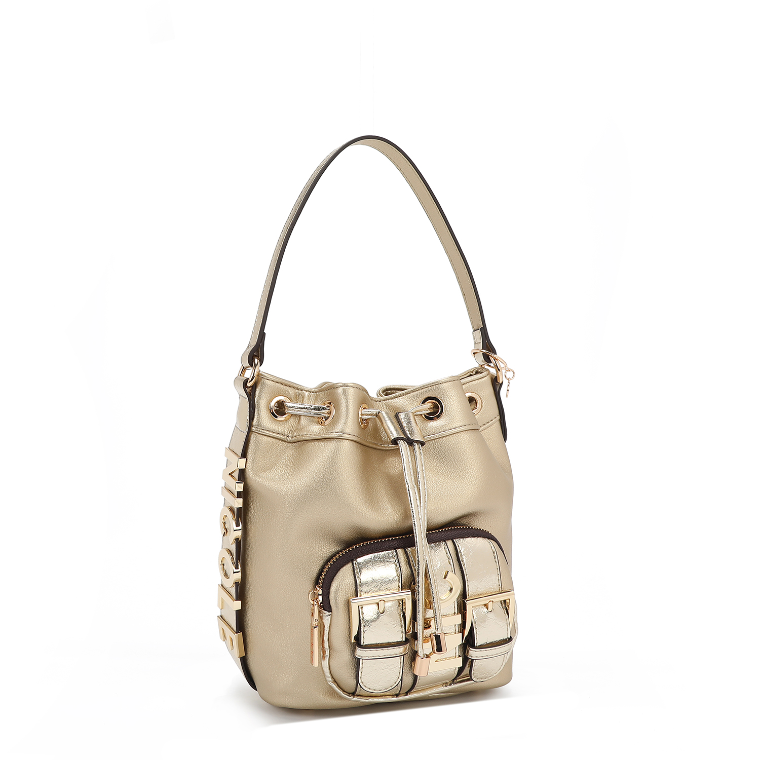 Foto 2 | Bolsa De Jareta Nicole Lee C/cintruon Hebilla Metálica