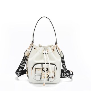 Foto 3 | Bolsa De Jareta Nicole Lee C/cintruon Hebilla Metálica