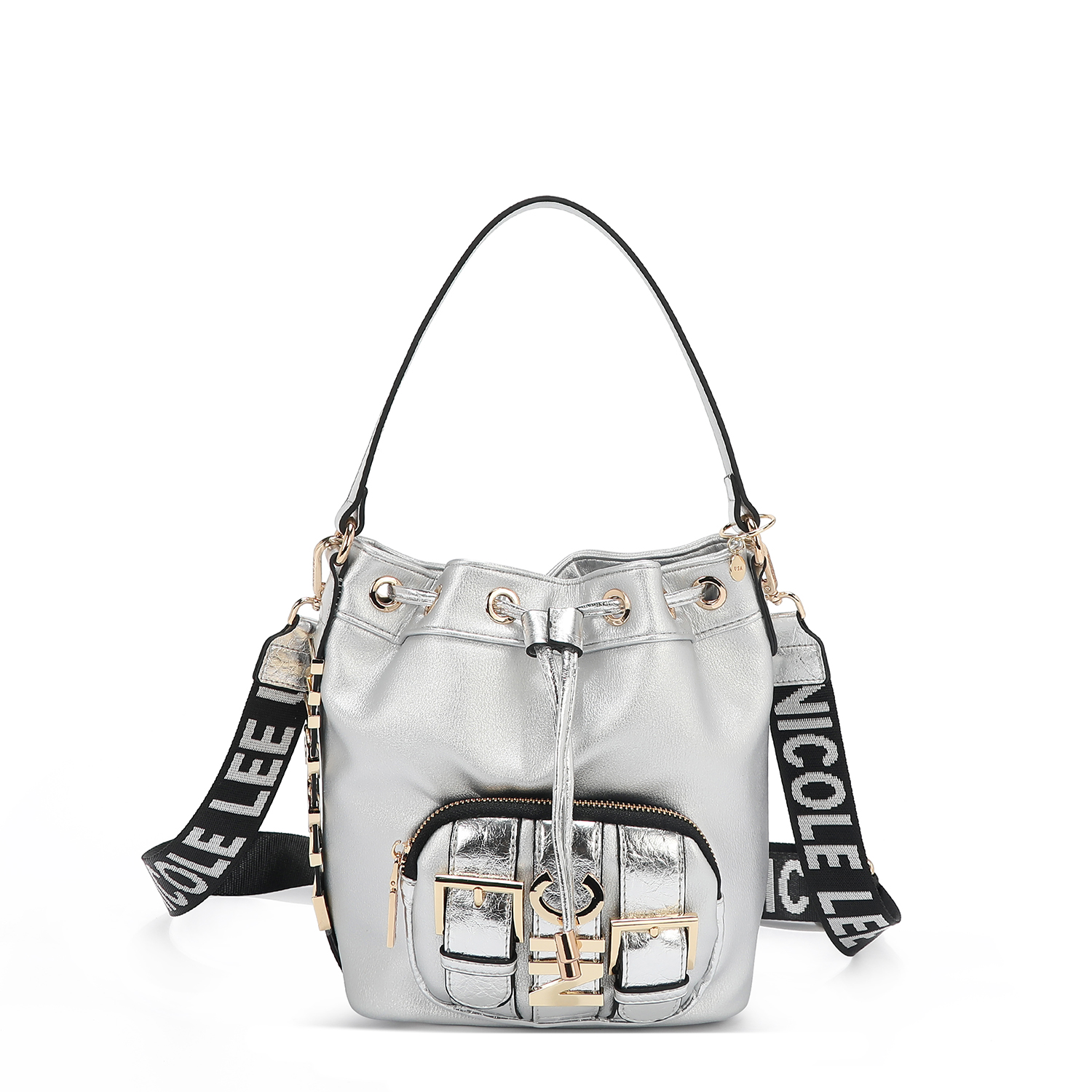 Foto 2 | Bolsa De Jareta Nicole Lee C/cintruon Hebilla Metálica