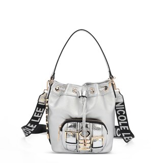 Foto 2 | Bolsa De Jareta Nicole Lee C/cintruon Hebilla Metálica
