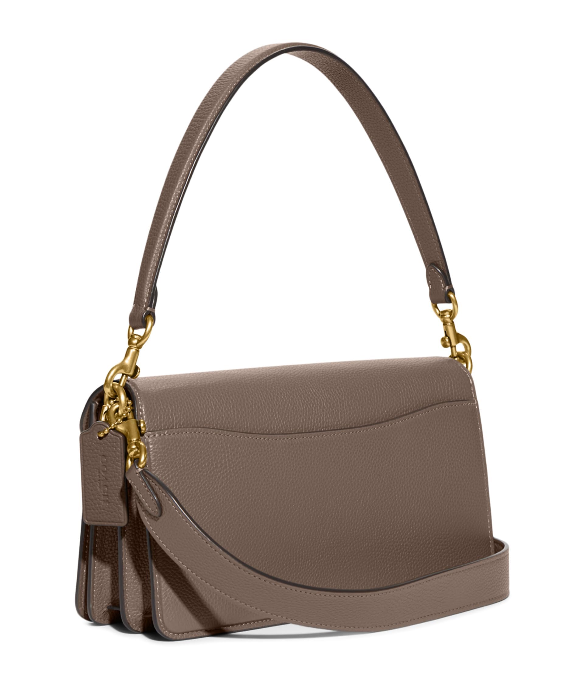 Foto 4 | Bandolera Coach Tabby 26 De Piel Granulada Pulida En Piedra Oscura - Venta Internacional.