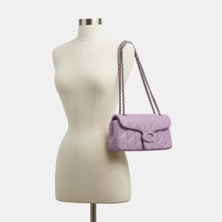 Foto 5 | Bandolera Coach Quilted Tabby 26 Soft Purple Para Mujer - Venta Internacional.