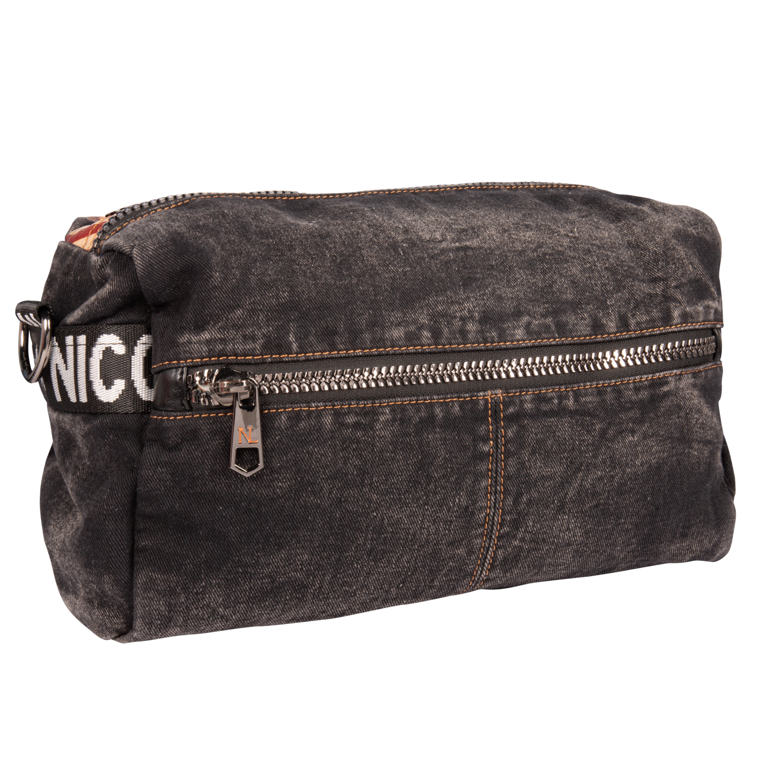 Foto 4 pulgar | Bolsa Cruzada Marca Nicole Lee De Mezclilla Sisters Secret