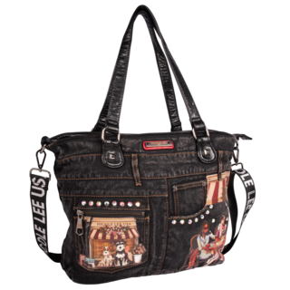 Foto 1 | Maxi Tote Marca Nicole Lee De Mezclilla Sisters Secret