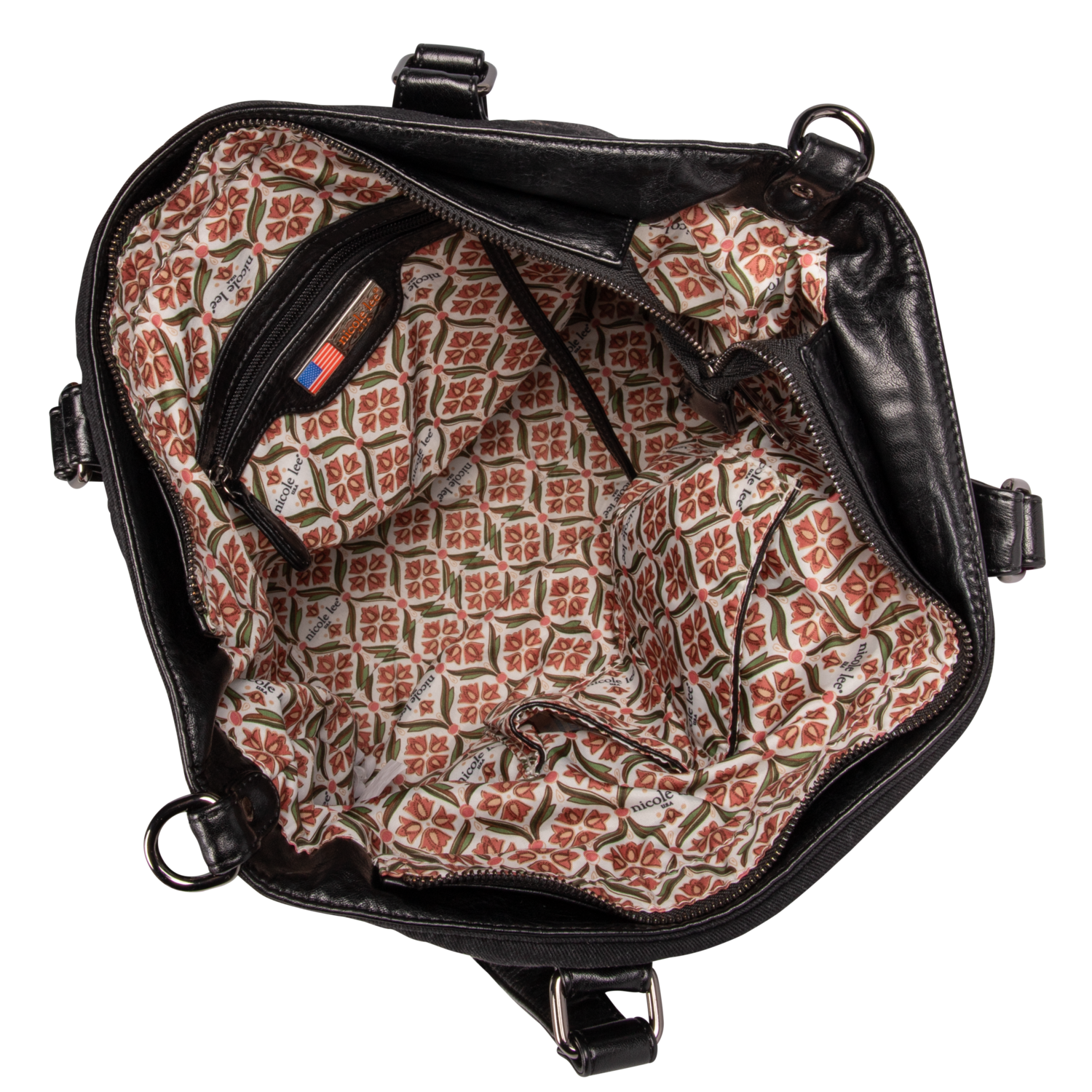 Foto 3 pulgar | Maxi Tote Marca Nicole Lee De Mezclilla Sisters Secret