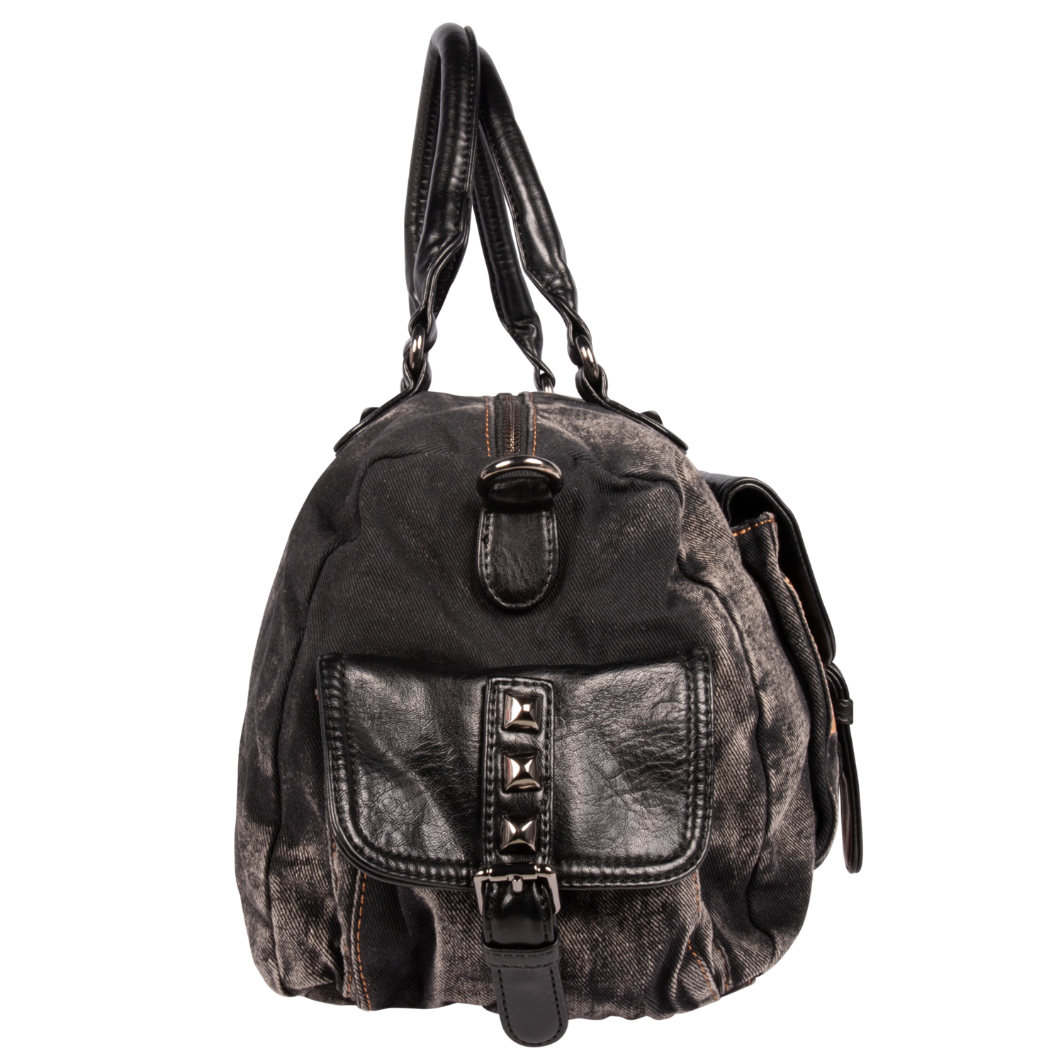 Foto 4 pulgar | Bolsa Duffel Marca Nicole Lee De Mezclilla Sisters Secret