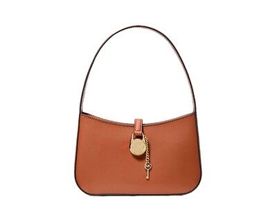 Foto 1 | Bolsa Michael Kors Lyra Small Leather Pochette 35t4g1yc1l Color Café