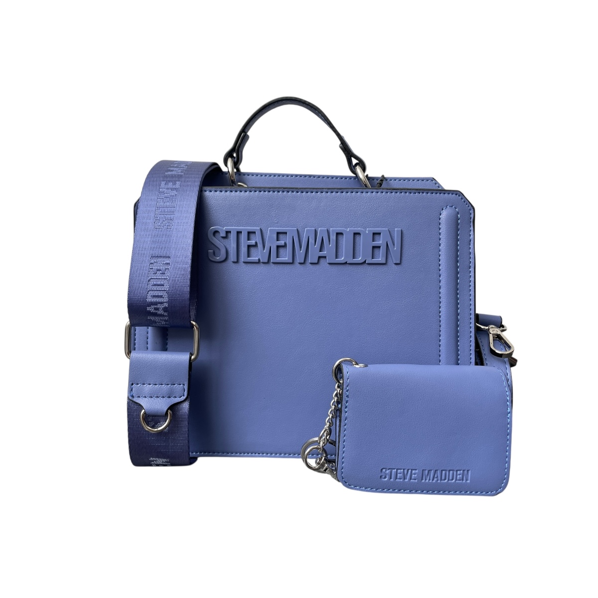 Foto 2 pulgar | Bolsa Steve Madden Bevelyn Blu Fab