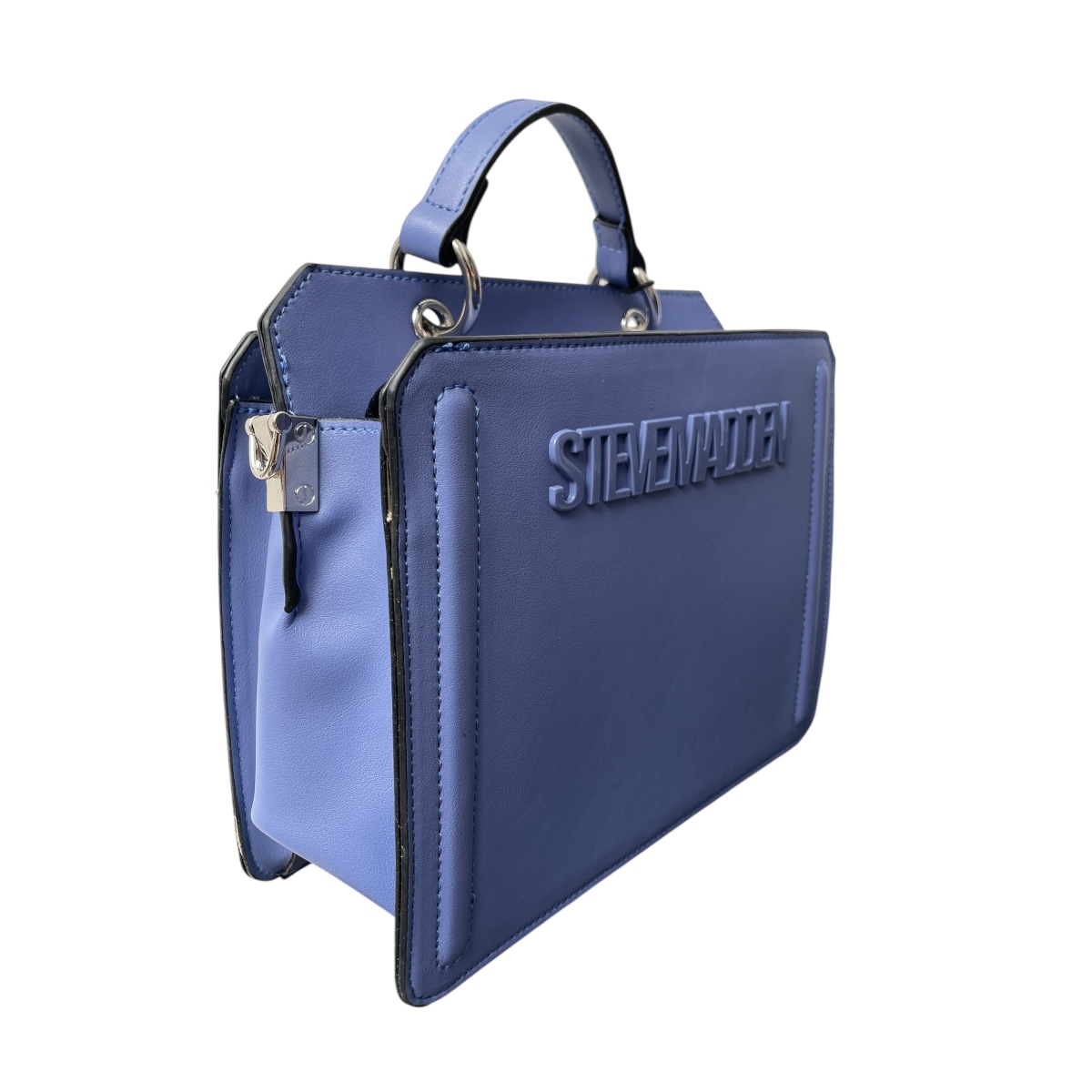 Foto 5 pulgar | Bolsa Steve Madden Bevelyn Blu Fab