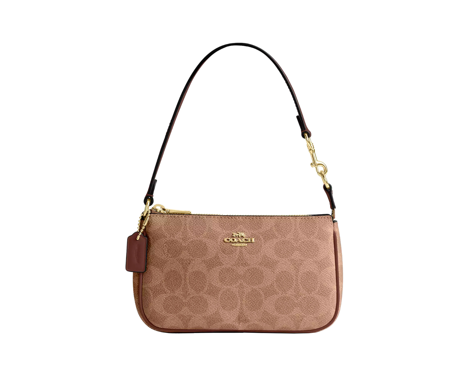 Foto 2 pulgar | Bolsa Coach Nolita 19 Signature Canvas Cw426 Color Café