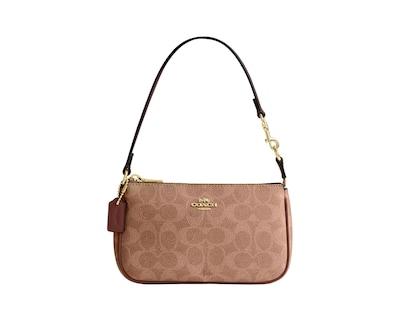 Foto 1 | Bolsa Coach Nolita 19 Signature Canvas Cw426 Color Café