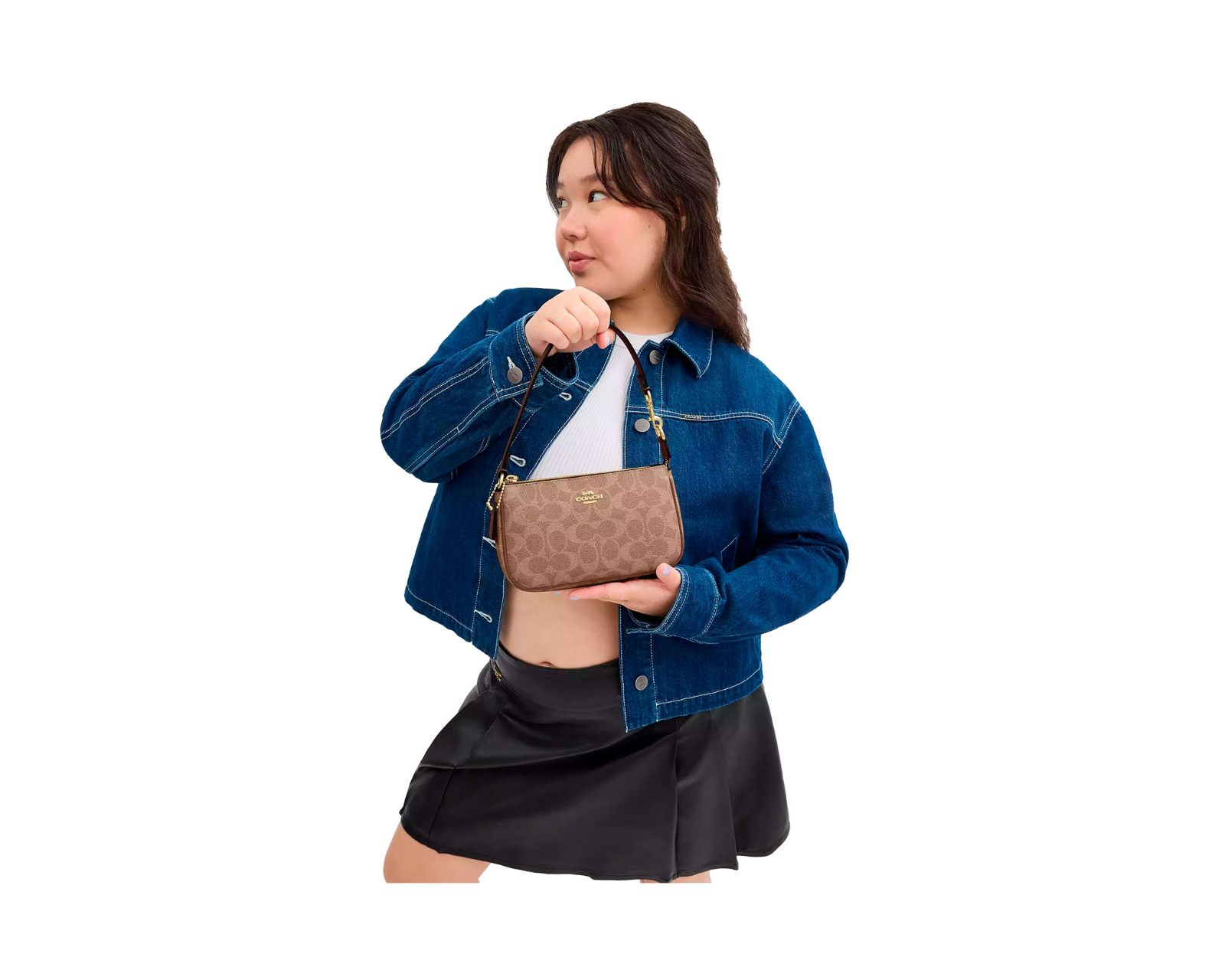 Foto 5 pulgar | Bolsa Coach Nolita 19 Signature Canvas Cw426 Color Café