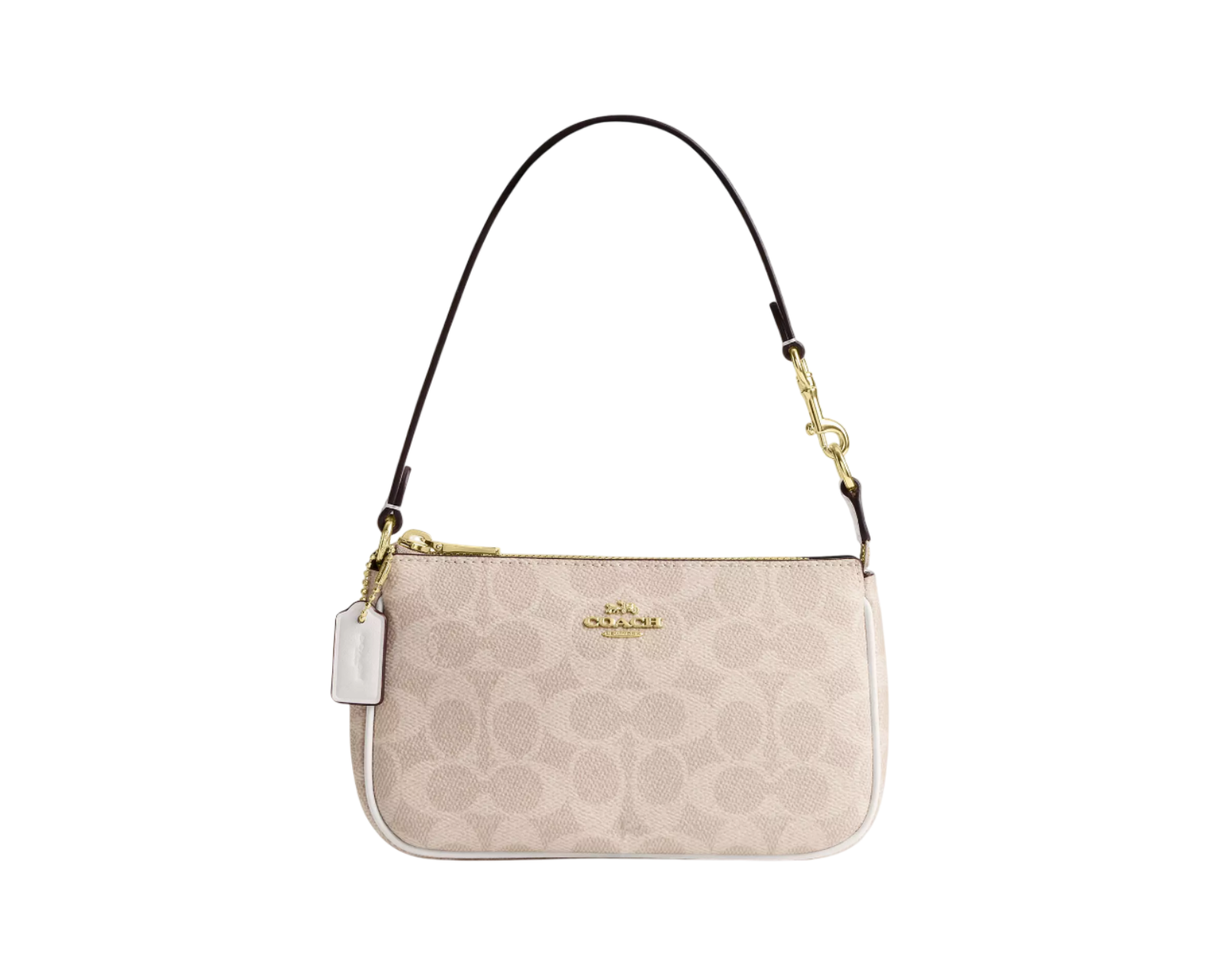 Foto 2 pulgar | Bolsa Coach Nolita 19 Signature Canvas Cw426 Color Beige