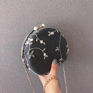Foto 2 | Bolso Huoguo Fashion De Encaje En Forma De Corazón De Melocotón Para Mujer - Venta Internacional.