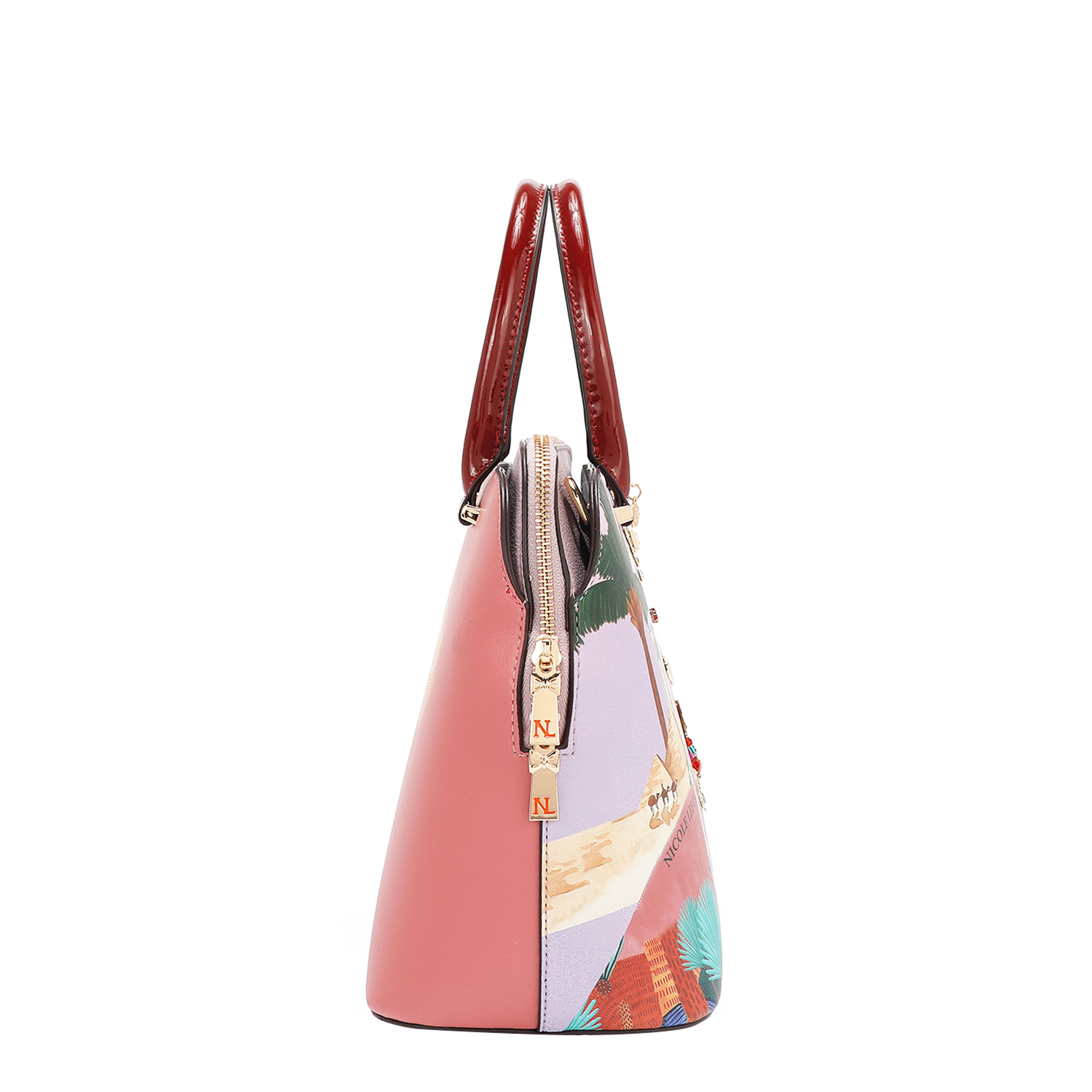 Foto 4 | Bolsa Dome Nicole Lee Estampado Queen Cleopatra