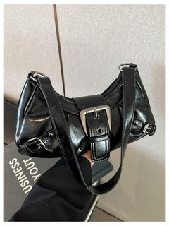 Foto 2 | Bolso De Hombro Verdusa Y2k Con Hebilla Gótica Punk Hobo - Venta Internacional.