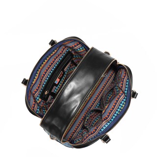 Foto 2 | Bolsa De Mano Mezclilla Nicole Lee Bosque De Amor