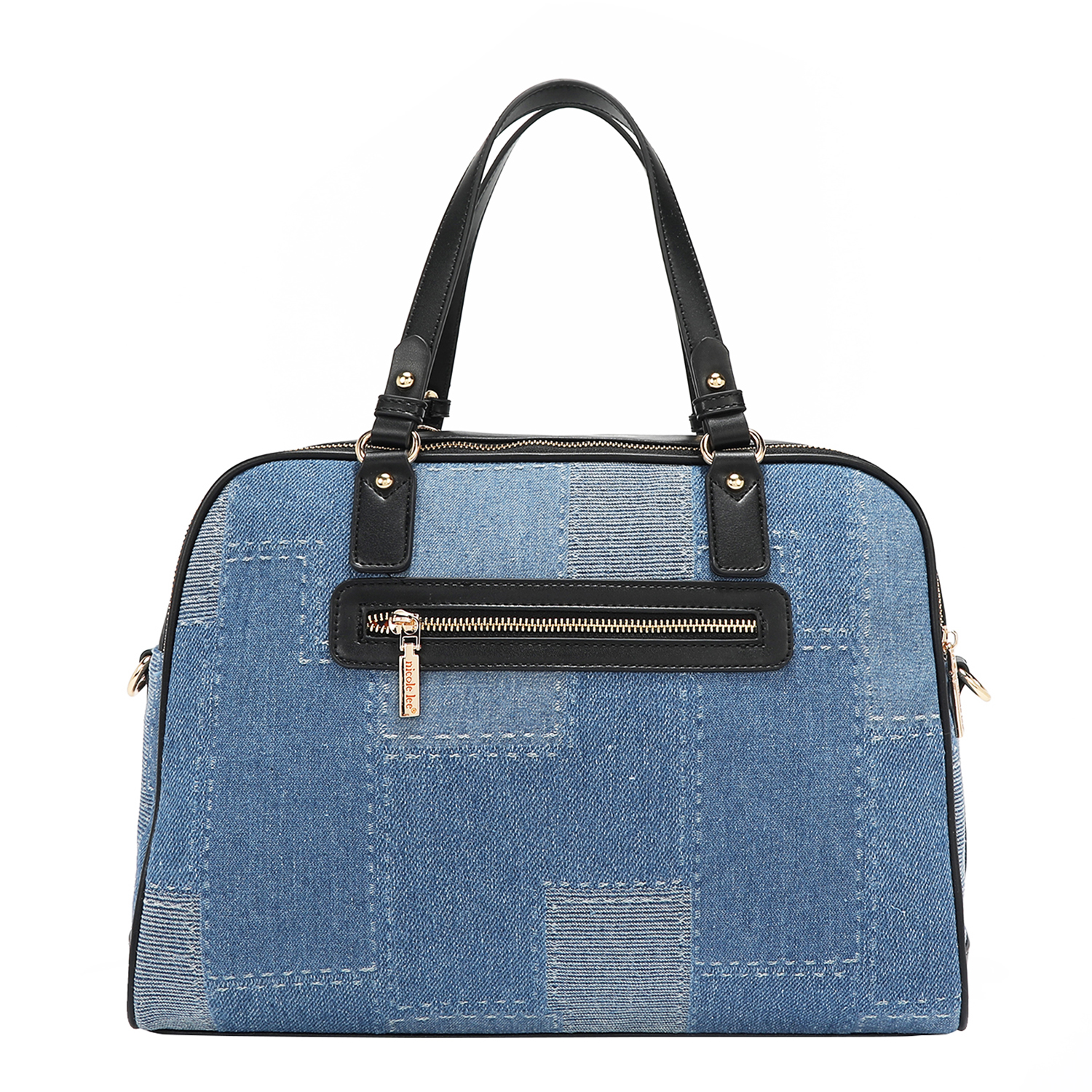 Foto 5 | Bolsa De Mano Mezclilla Nicole Lee Bosque De Amor