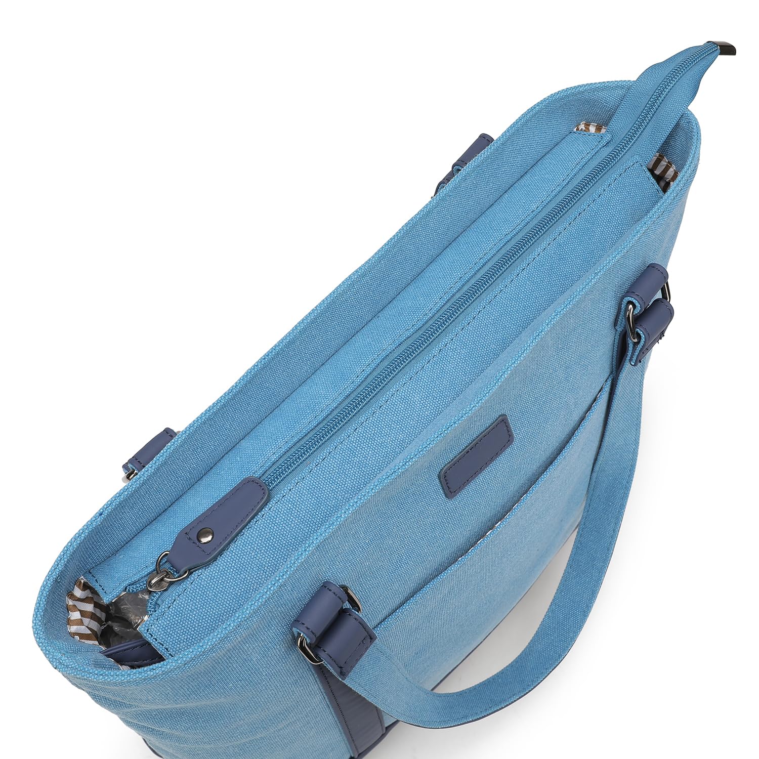 Foto 5 | Bolsa Para Portátil Barsine Teacher Canvas Tote 15.6 - Venta Internacional.