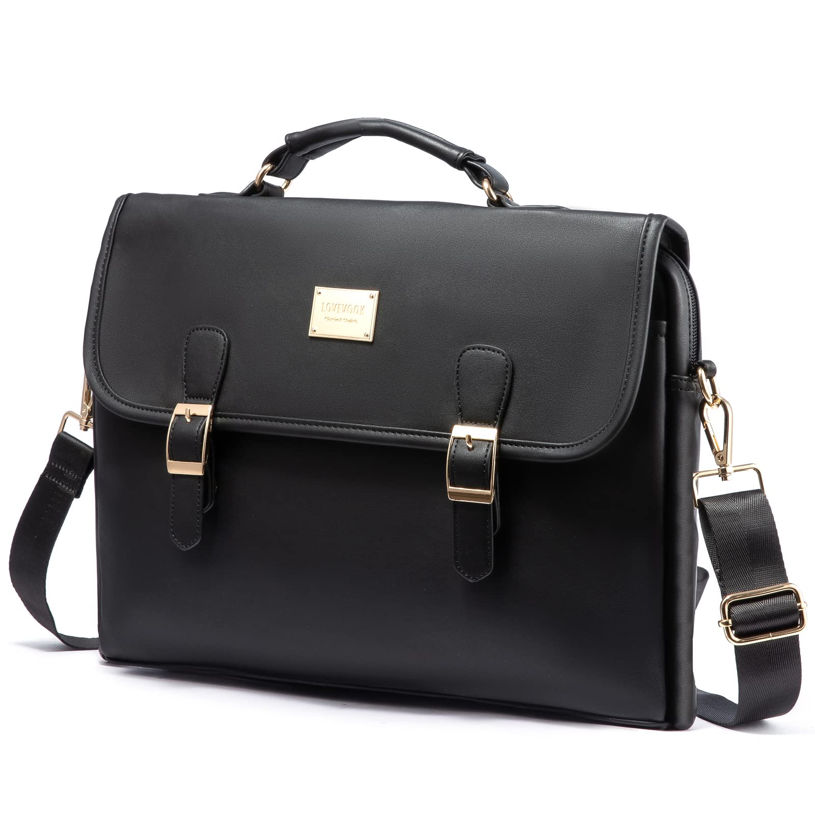 Foto 2 pulgar | Bolsa De Ordenador Lovevook Para Ordenador Portátil Para Mujer De 15 6 Pulgadas  Color Negro - Venta Internacional.
