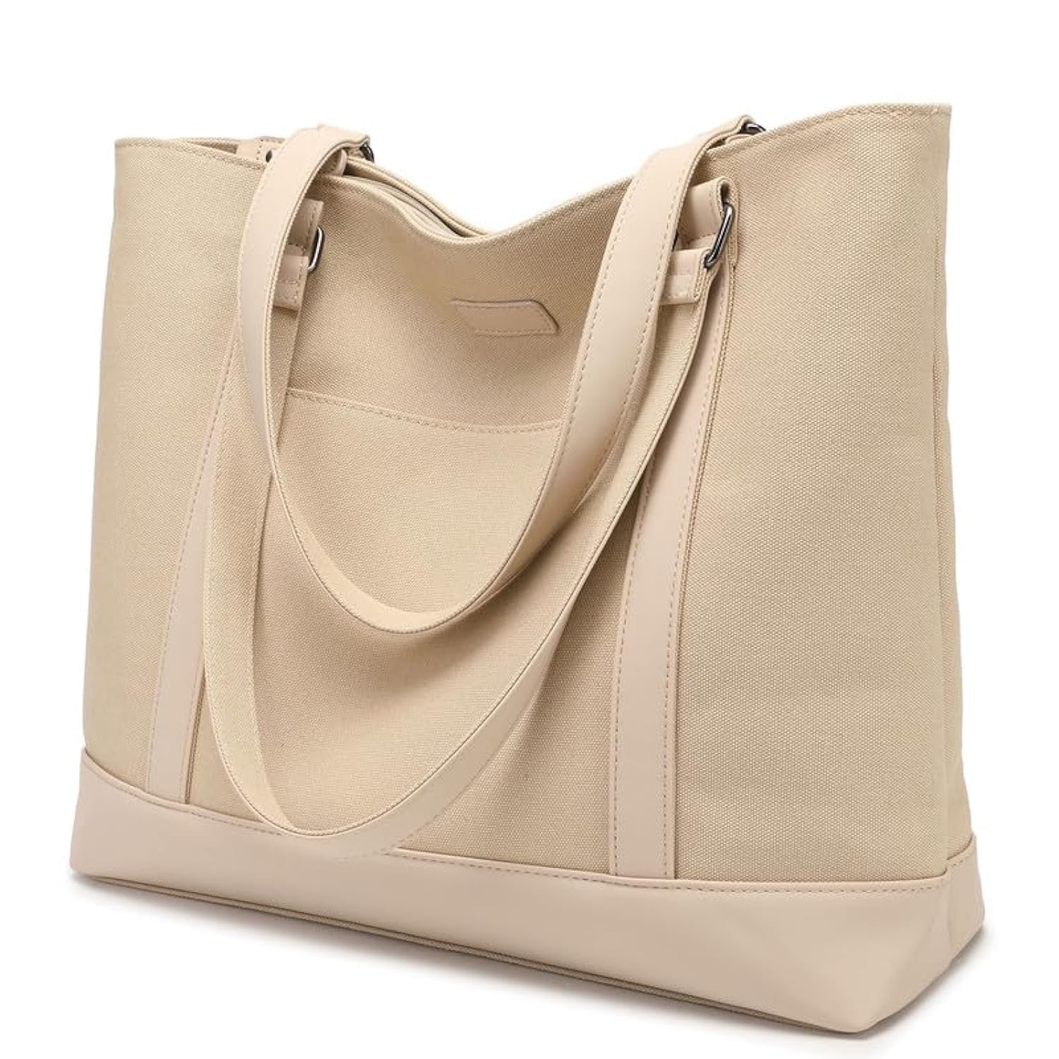 Foto 2 pulgar | Bolsa Para Portátil Barsine Teacher Canvas Tote 15.6 - Venta Internacional.