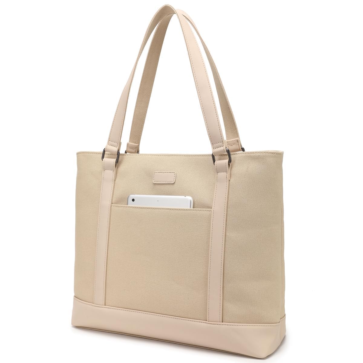 Foto 8 pulgar | Bolsa Para Portátil Barsine Teacher Canvas Tote 15.6 - Venta Internacional.