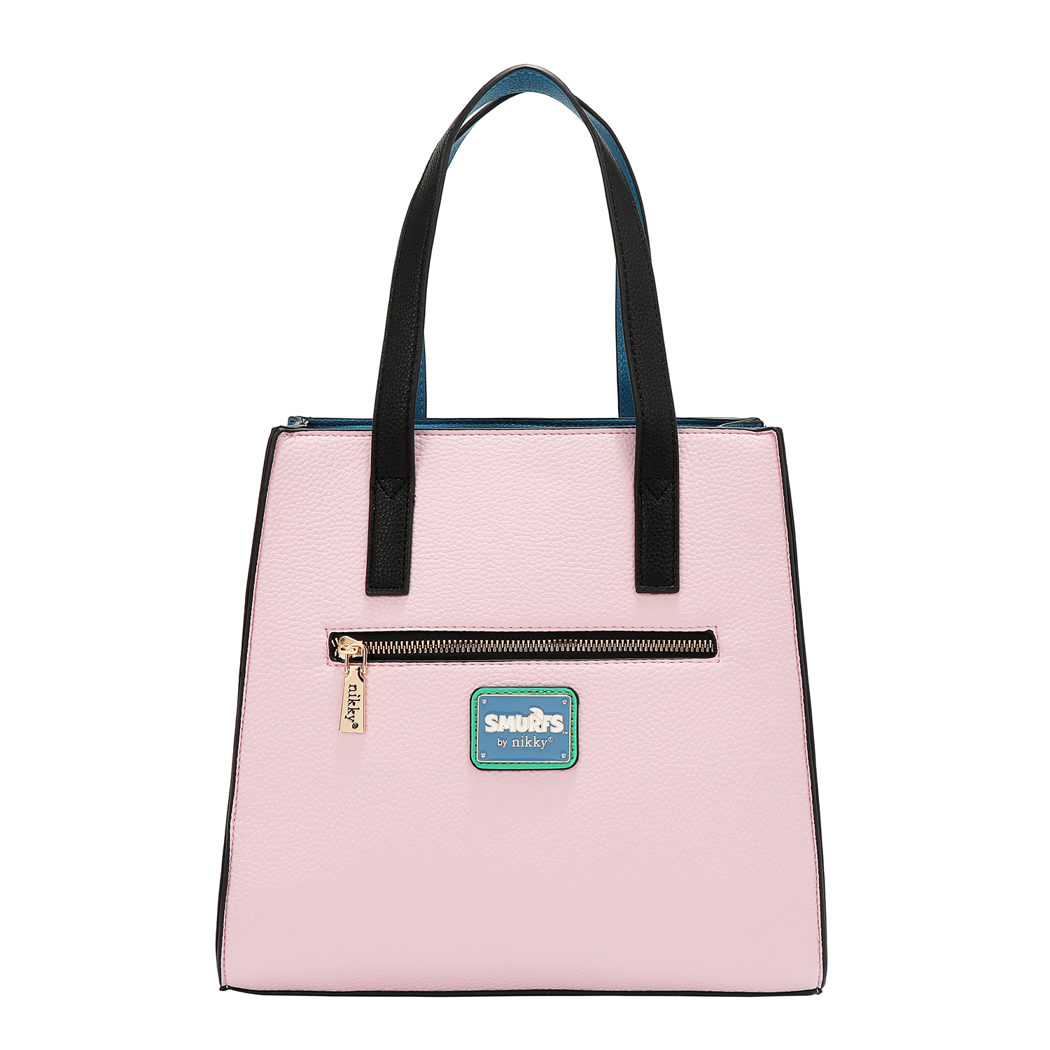 Foto 6 pulgar | Bolsa Shopper Estampada Smurfs By Nicole Lee